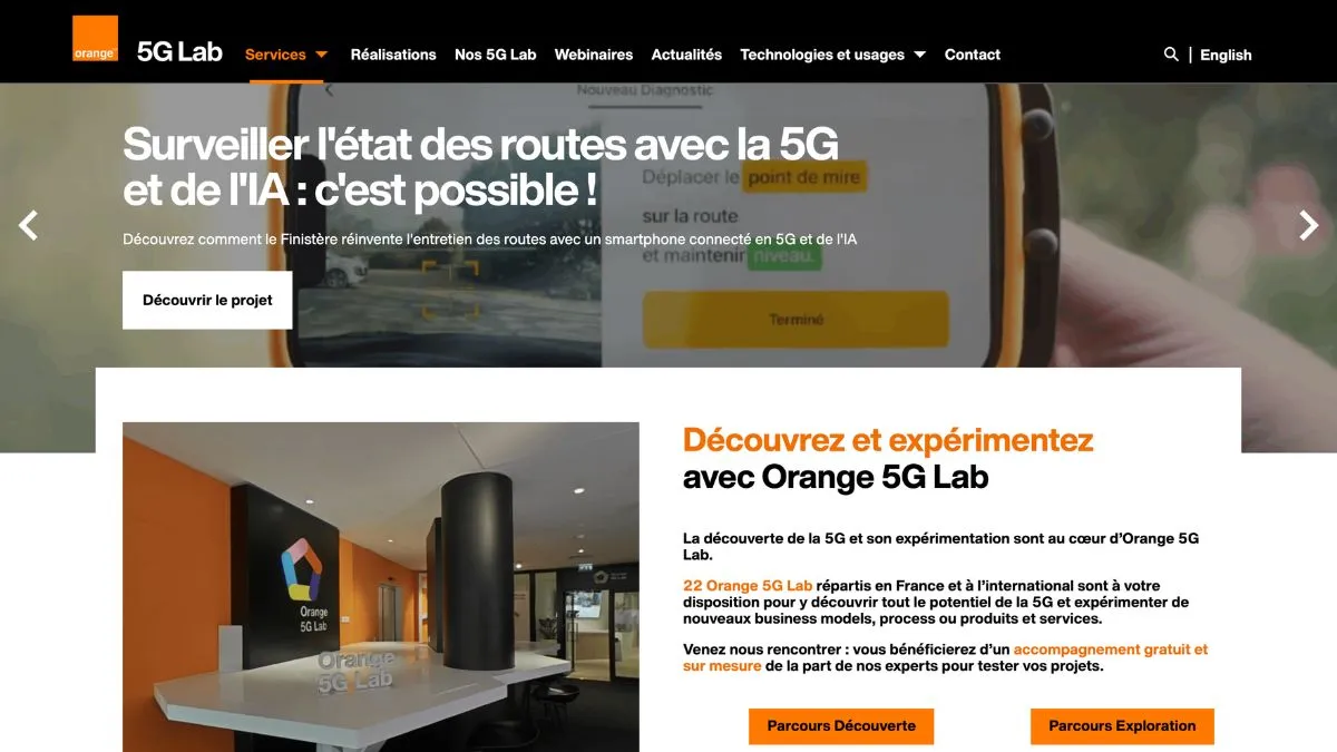 Orange 5G Lab